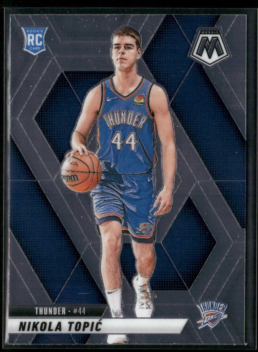 2024-25 Panini Mosaic - Rookies Nikola Topic #242 (RC)