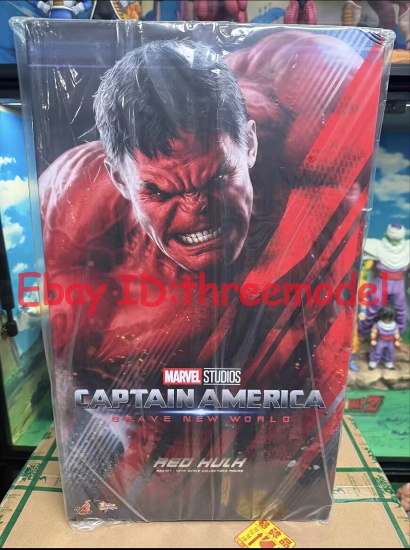 Hot Toys MMS797 1/6 Captain America Red Hulk Action Figure Model