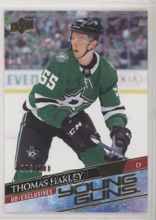 2020 Upper Deck Young Guns UD Exclusives 2/100 Thomas Harley #227 Rookie RC 07zo