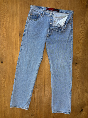 ''LEVI`s-501'' - Jeans / W 36 - L 34 / Straight Cut / Hell-Blau / NEU