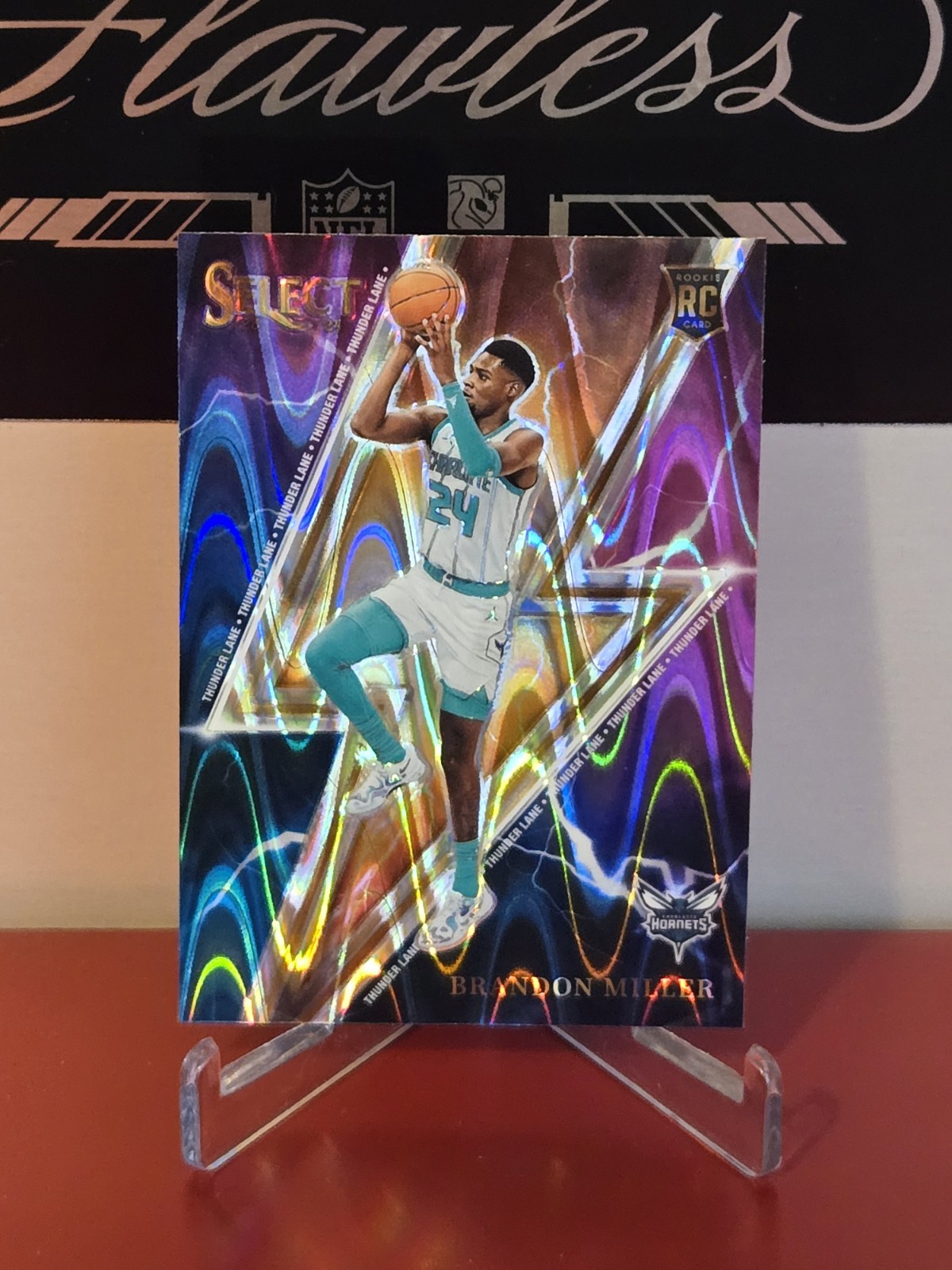 2023-24 Select Brandon Miller Thunder Lane RC Tectonic Prizm #12 Hornets 🔥🔥