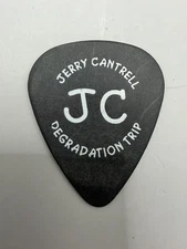 Jerry Cantrell Guitar Pick Degradation Trip Black Tortex Alice In Chains