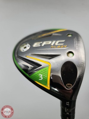 2019 CALLAWAY EPIC FLASH 3 WOOD 15* SENIOR PROJX EVEN FLOW +HC GOOD