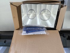 Image of Geberit Sigma01 Flush Plate Chrome 115.770.21.5 Dual Flush Button NEW
