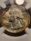 1947-S Washington Quarter 💥💥MS66 NGC One of a kind TONING 👀