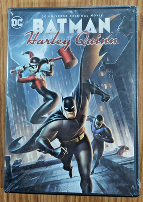 Batman and Harley Quinn ~ DVD ~ 2017 ~ Animated ~ Brand New & Sealed