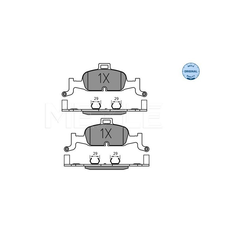 MEYLE 025 224 0216 Brake Pads Set Front for Audi A5 A4 A6 Q5 A7