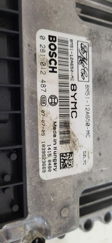 Ford Focus 2005 8M5112A650MC Engine control unit module ECU BTV72150 - Picture 7 of 8