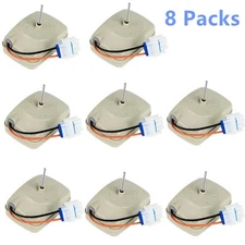 8 PC WR60X10141 Refrigerator Freezer Evaporator Fan Motor Replacement Fit For GE