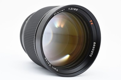 Contax Planar 85mm f1.2 AEG 50th コンタックス Near MINT] Contax Carl Zeiss Planar T* 85mm F1.2 AEG 50th