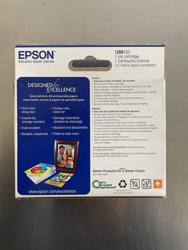NEW Epson Ink Cartridge 288 Black (1-pack) OEM Genuine EXP 05/2023 - Bild 3 von 3
