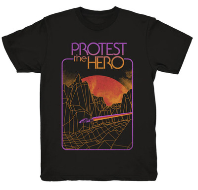 PROTEST THE HERO - Space Beam tour shirt Short Sleeve Full Size SEG_398
