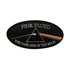 Large Pink Floyd Dark Side Of The Moon Embroidered Iron On Patch LG 03