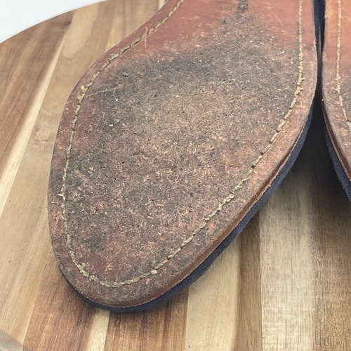 Zapatos Mocasines Allen Edmonds Para Hombre 11.5 D Azul Marino Gamuza Sea Island Penny - Imagen 15 de 20