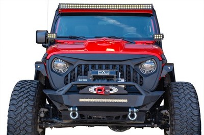DV8 Offroad GRJL 01 Replacement Grille for 2018 2025 Jeep Wrangler JL