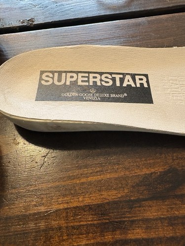 GOLDEN GOOSE SUPERSTAR DELUXE BRAND VENEZIA SNEAKERS SZ 8 BAD A$$! L@@K! - Picture 17 of 19