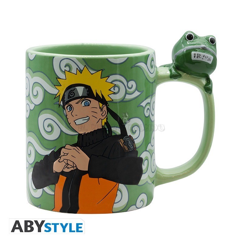 NARUTO SHIPPUDEN - Tazza 3D - Naruto e Gama-chan  (AbyStyle)