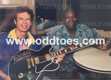 Jimmy Hall BB King Promo Photo Wet Willie Color