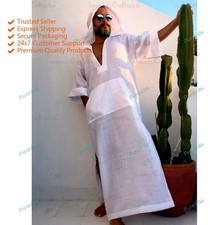 Cotton Mens Long Fashion Kurta Mens Kurta Handmade Designer Kurta Fancy