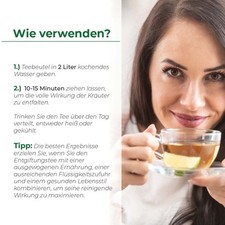 Biostile Detox Tea – Miscela Di Erbe Con 11 Ingredienti Di Alta Qualità Per La Disintossicazione Del Corpo - 4