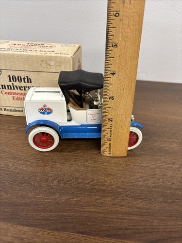 Amoco 100th Anniversary Commemorative Edition 1918 Runabout Die Cast Car Bank - Bild 11 von 12