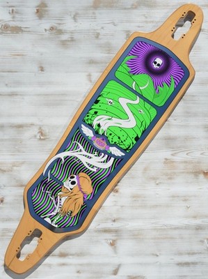 LUSH SEQUEL 36'' LONGBOARD LONGBOARDDECK FREERIDE SPEED SLIDE NEU