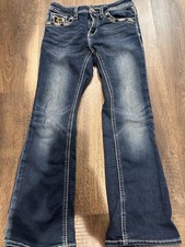 Grace In LA Kid's Navy and Blue Jeans