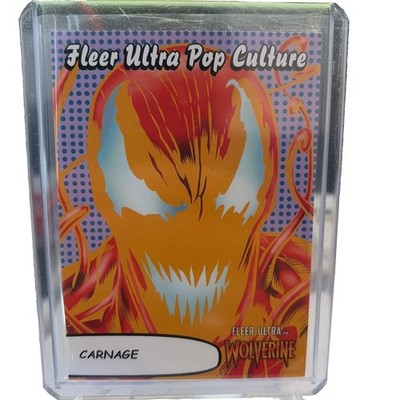2023 Fleer Ultra Wolverine Pop Culture Insert Carnage #PC-14