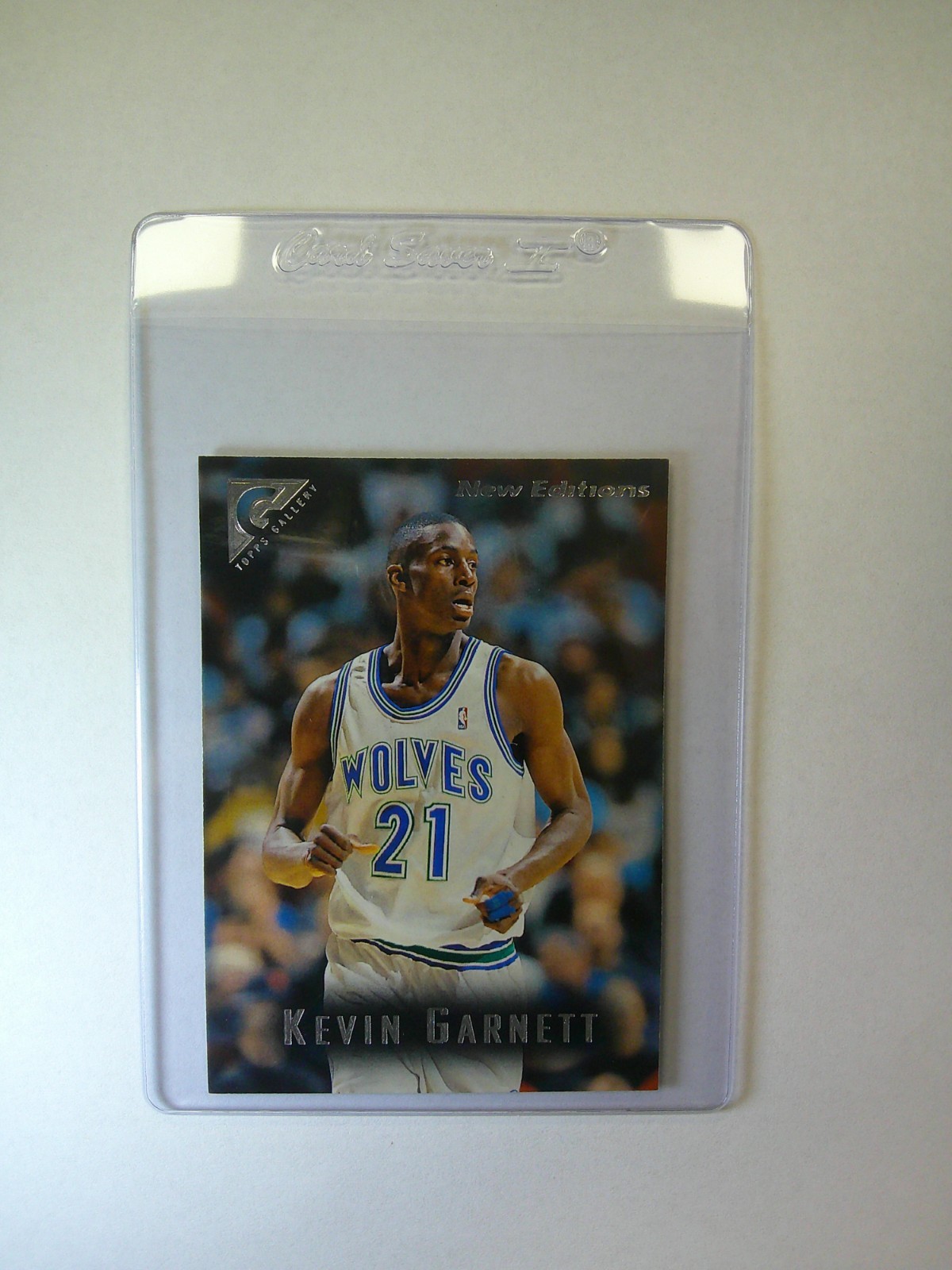 Kevin Garnett 1995 Topps Gallery #41 Base Price Guide