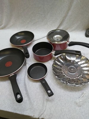 Tefal Pan set 6 pieces. As in the Pic. - Image 1 of 3