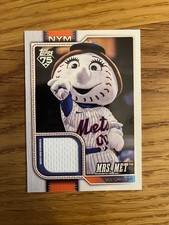 2026 Topps Series 1 Celebration Mrs Met Mascot Relic Patch SP Mets