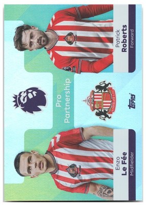 Enzo Le Fée / Patrick Roberts Topps Premier League 370 NM