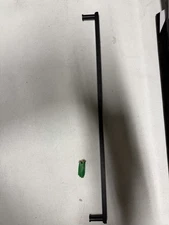 Alno A717-18 Moderne 18" Center to Center Solid Brass Flat Bar Appliance Pull