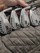 Right PXG 0311XF iron set. 6-9.graphite recoil 460 f3 regular.