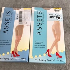 ASSETS by Sara Blakely Mid-Thigh Shaper in Tan