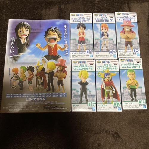 One Piece Enies Lobby WCF Figure Straw Hat Crew Set Prize Rokushiki