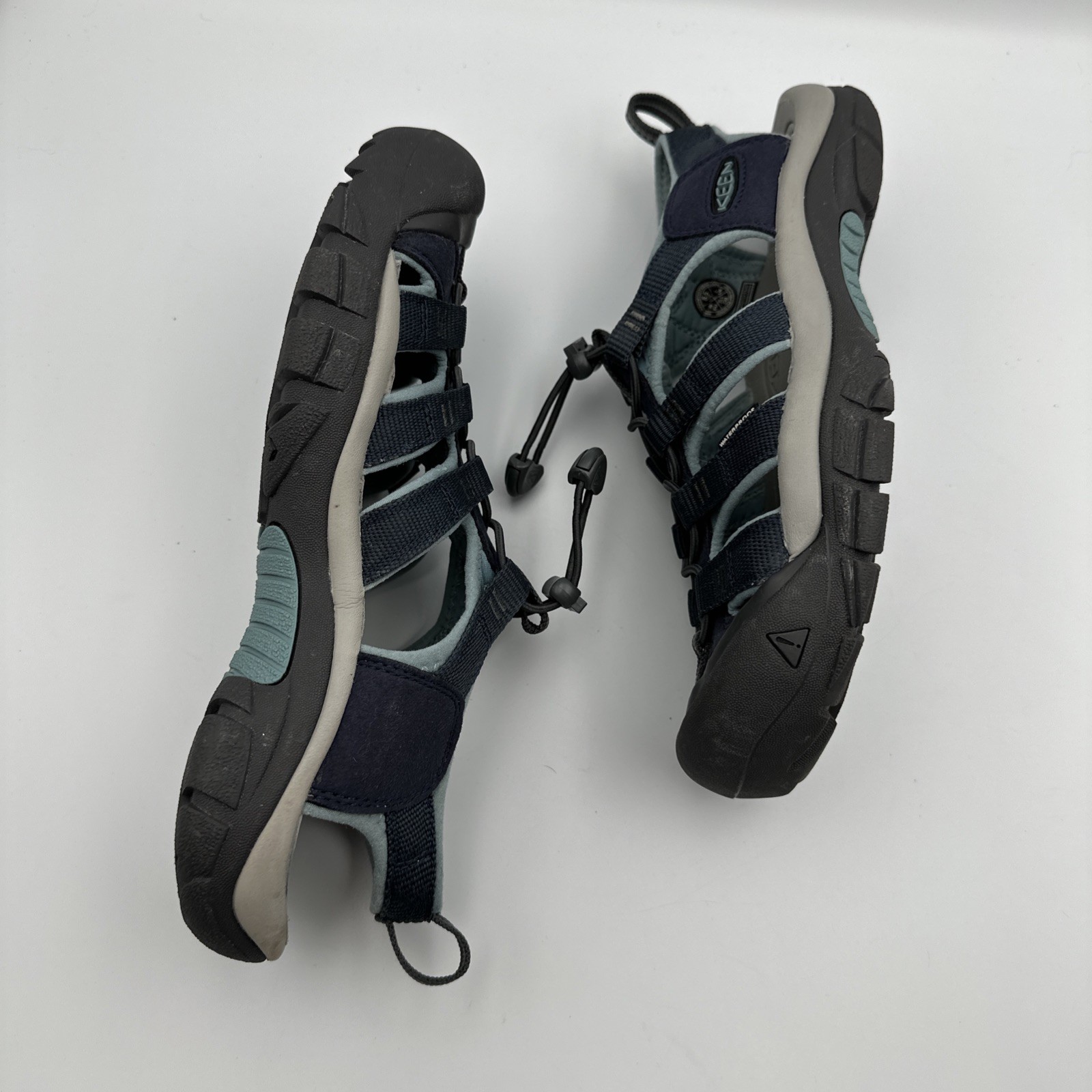 KEEN sandalo donna escursionismo acquatico Newport H2 taglia 8 5 blu navy magnete spiaggia mare vita