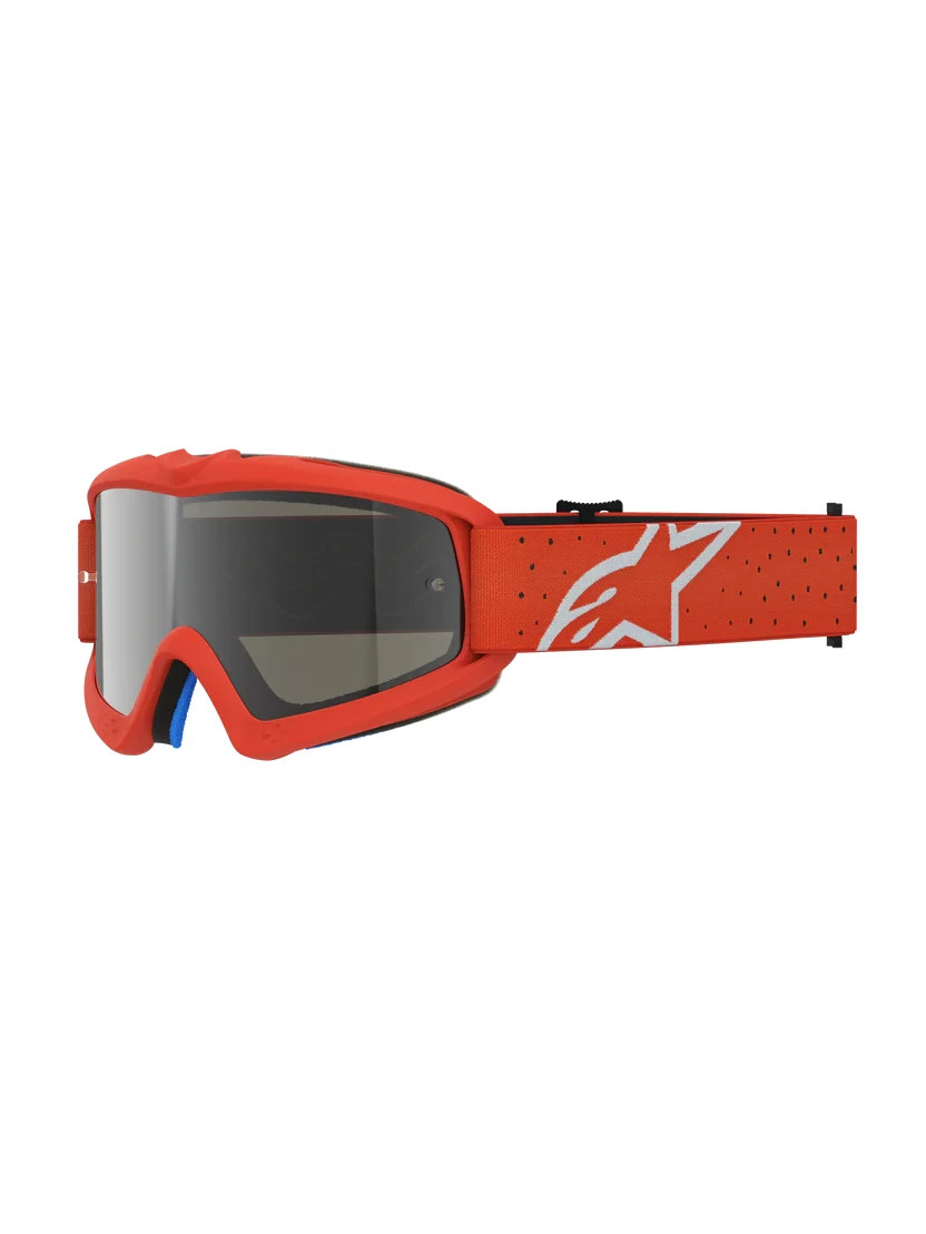 Alpinestars Youth Vision VESTA MX Goggles (Orange/Silver) Mirror Silver Lens - Image 5