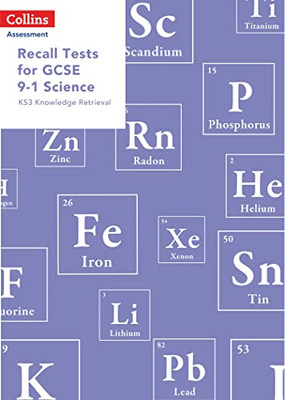 Recall Tests for GCSE 9-1 Science: KS3 knowledge retrie - Paperback / softback N