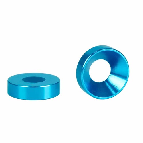 M2 M3 M4 M5 M6 M8 Aluminum Alloy Anodized Countersunk Head Bolts Washers Gasket - Picture 11 of 21