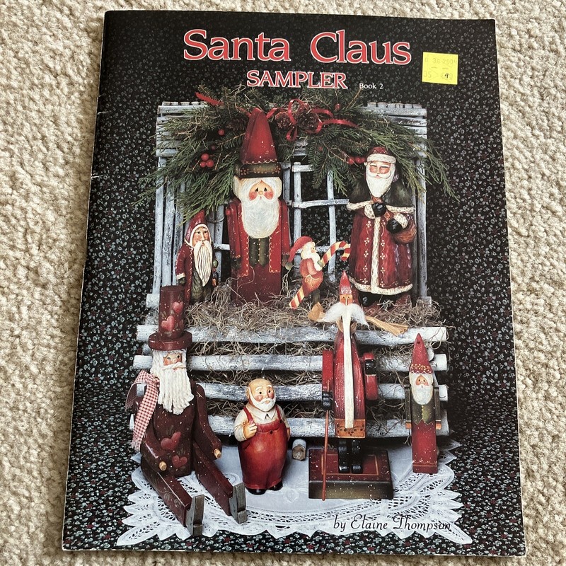 Santa Claus Sampler bk 2  Christmas Elaine Thompson  Decorative painting pattern