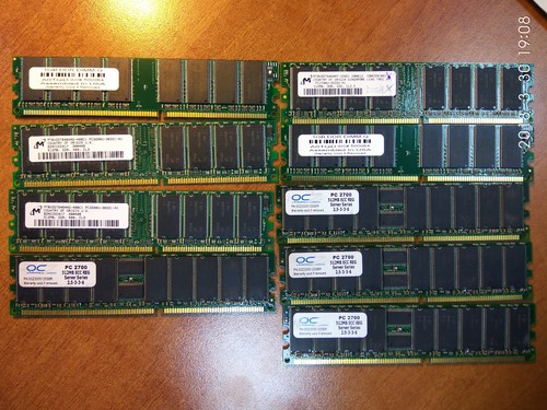 (LOT of 51) Mixed Brand DDR1 DDR2 RAM LOT ECC NOECC Total 51 modules - 第 6/8 張圖片