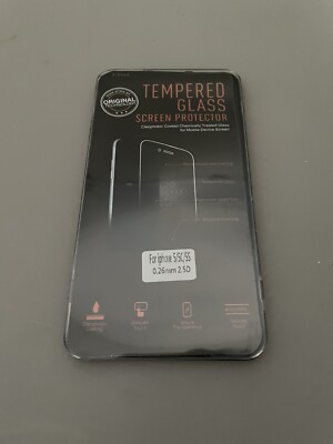 Tempered Glass Screen Protector Für iPhone 5/5C/5S 0.26mm 2.5 D