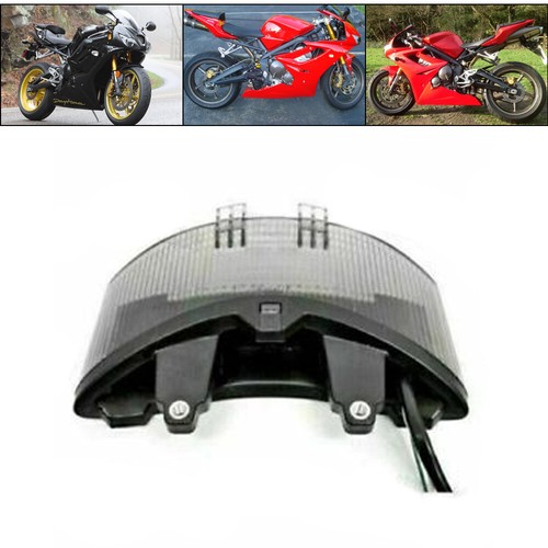 Rear Brake Tail Light Smoke 12 V Replacement Fit For Triumph Daytona 675 07-08 - Picture 14 of 14