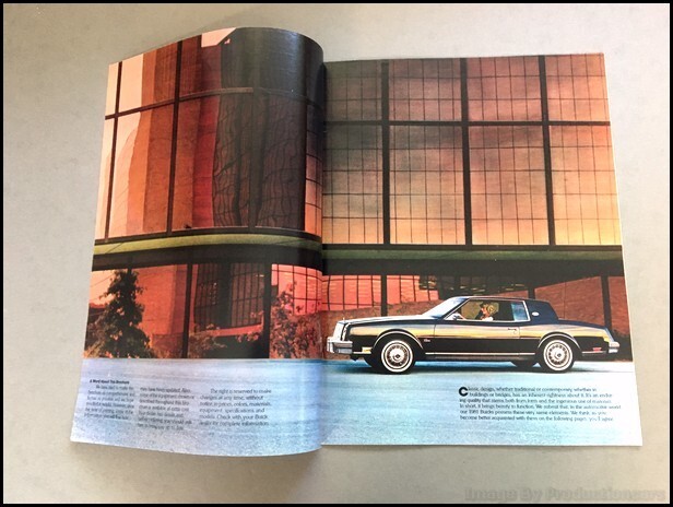 1981 Buick Line Sales Brochure Catalog - Riviera LeSabre