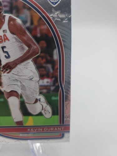 2020-21 Panini Prizm USA Basketball Kevin Durant #3 Silver *Gold Medal 2024 - Picture 2 of 4