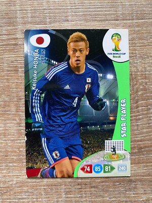 Panini Adrenalyn XL World Cup 2014 - 229 - Keisuke Honda - Star Player
