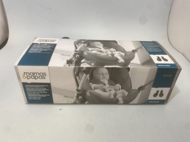 Mama's & Papa's Urbo Sola Adaptors For Aton/Maxi Cosi Car Seats In Box New #RA Mama's & Papa's Urbo Sola Adaptors For Aton/Maxi Cosi Car Seats In Box New #RA