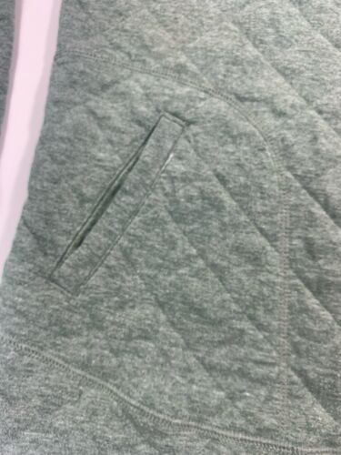 Marmot Sweater Womens Small Green Quilted 1/4 Button Pullover Outdoor Casual - 第 9/14 張圖片