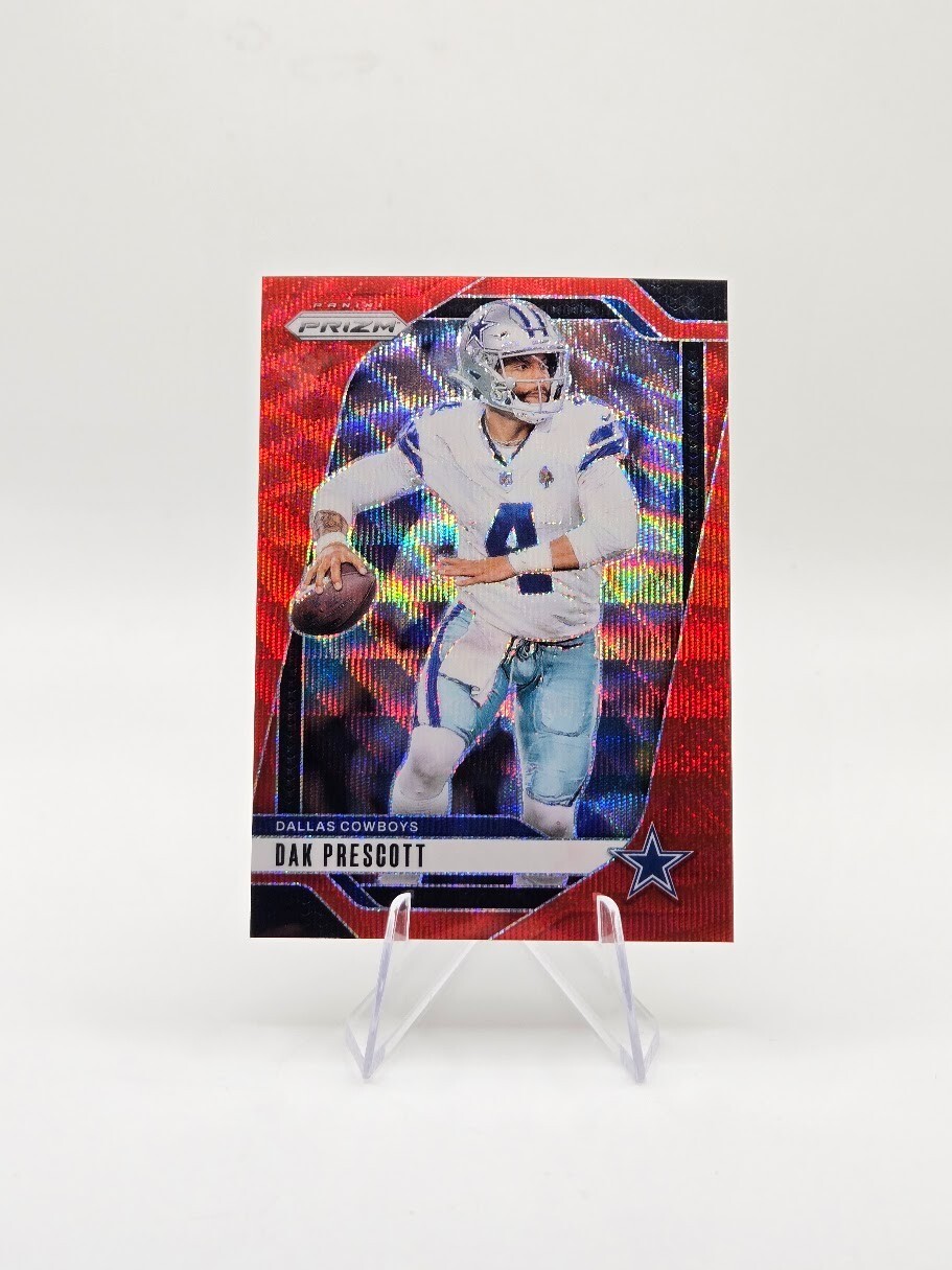 Dak Prescott 2024 Panini Prizm Red Wave SP /149 #73 Cowboys